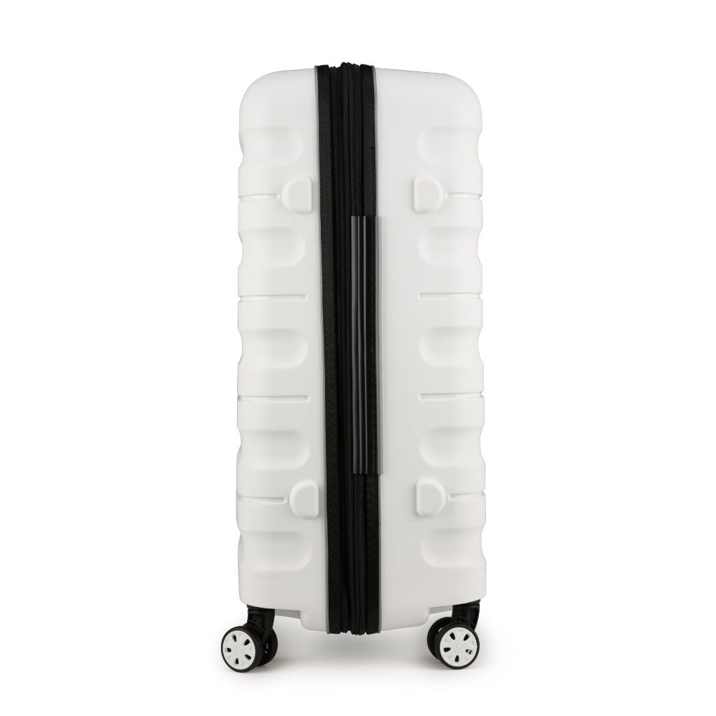 Antler Lincoln Hardsided Luggage 3 Piece Set - White - Love Luggage