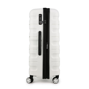Antler Lincoln Hardsided Luggage 3 Piece Set - White - Love Luggage