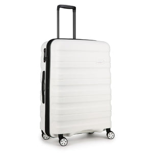 Antler Lincoln Hardsided Luggage 3 Piece Set - White - Love Luggage