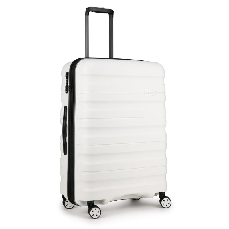 Antler Lincoln Hardsided Luggage 3 Piece Set - White - Love Luggage