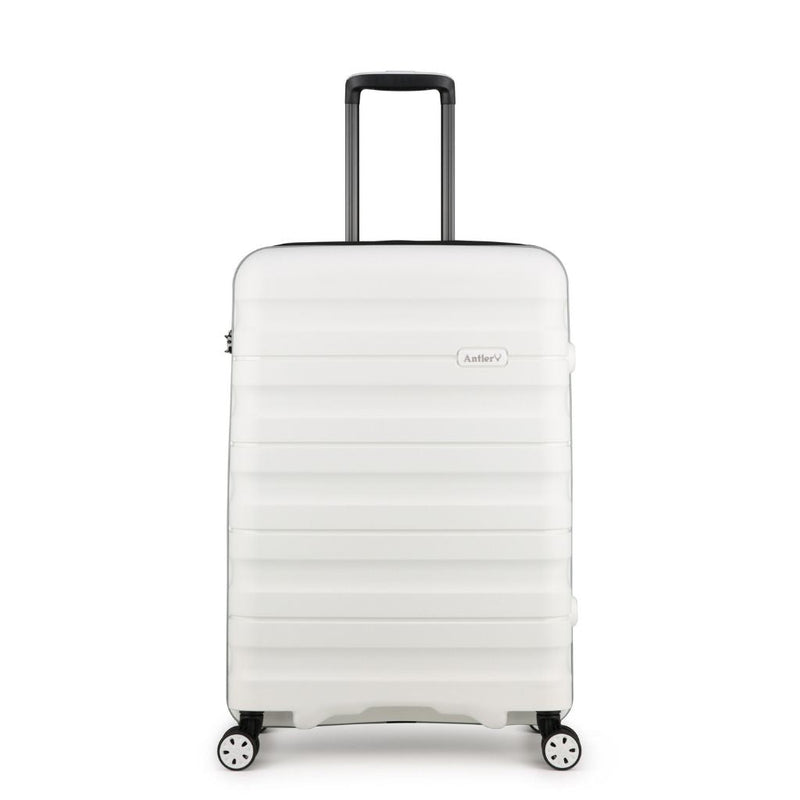 Antler Lincoln Hardsided Luggage 3 Piece Set - White - Love Luggage