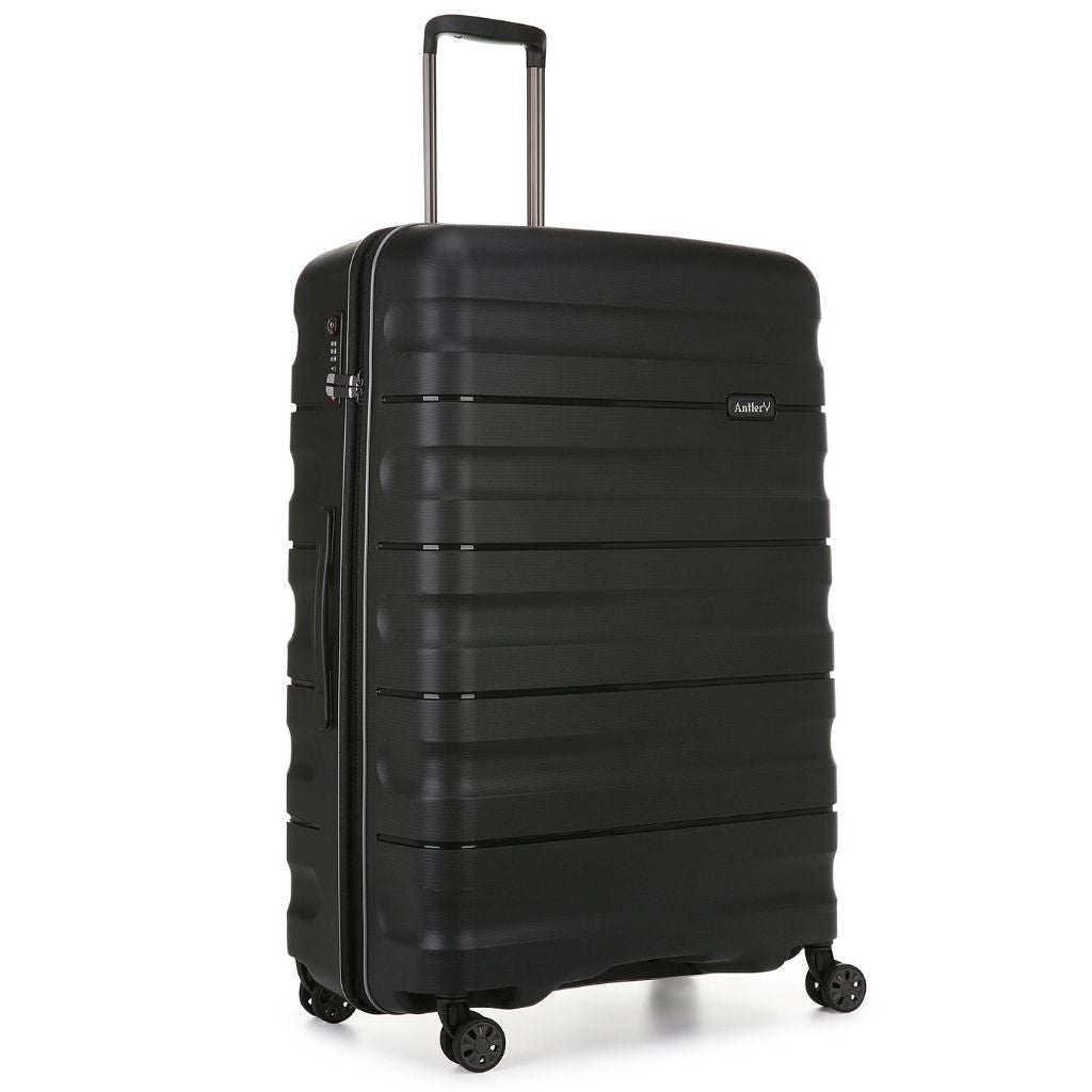 Antler Lincoln Hardsided Luggage Duo Set - Black - Love Luggage