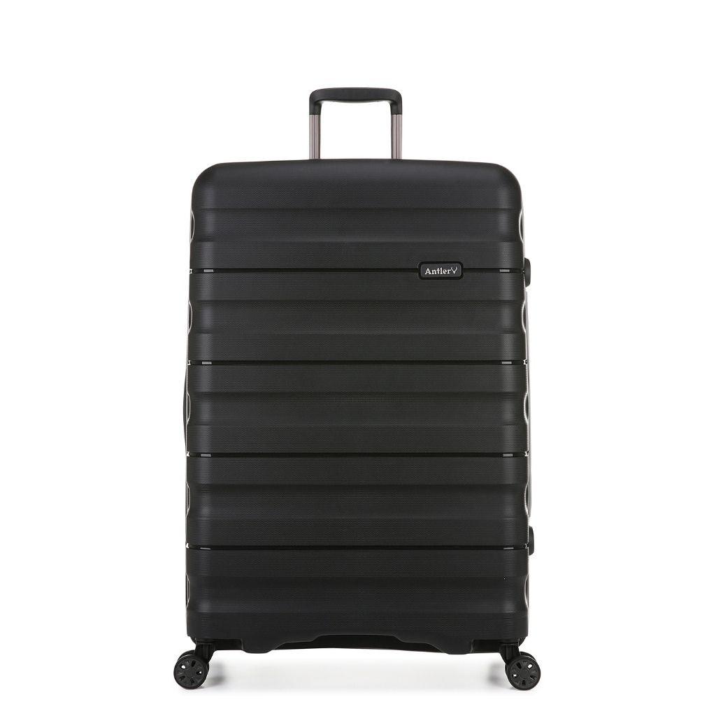 Antler Lincoln Hardsided Luggage Duo Set - Black - Love Luggage