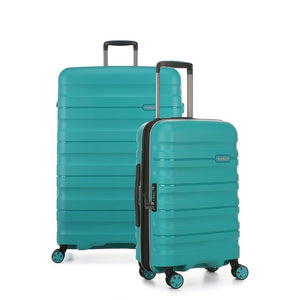 Antler Lincoln Hardsided Luggage Duo Set - Teal - Love Luggage