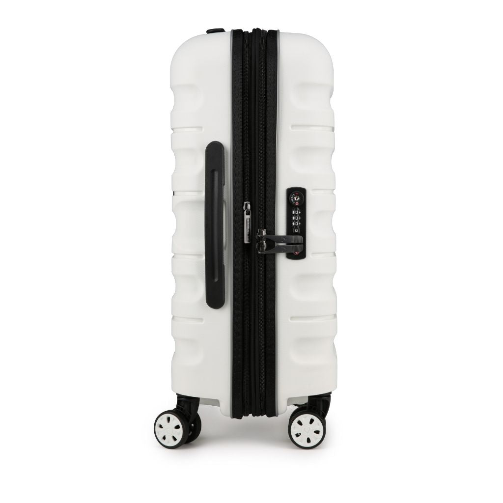 Antler Lincoln Hardsided Luggage Duo Set - White - Love Luggage