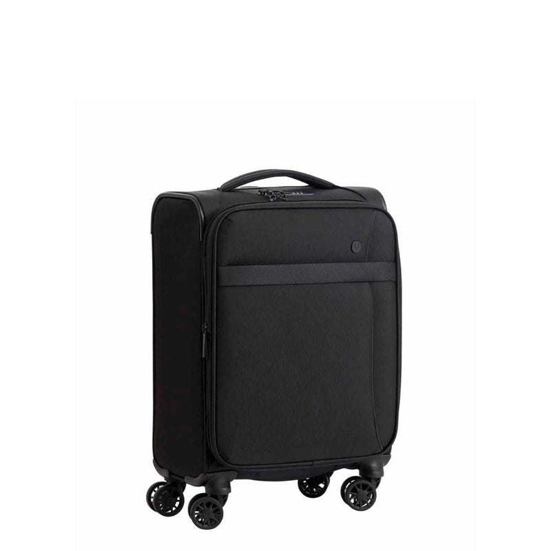 Antler Prestwick 55cm Carry On Softsided Luggage - Black - Love Luggage