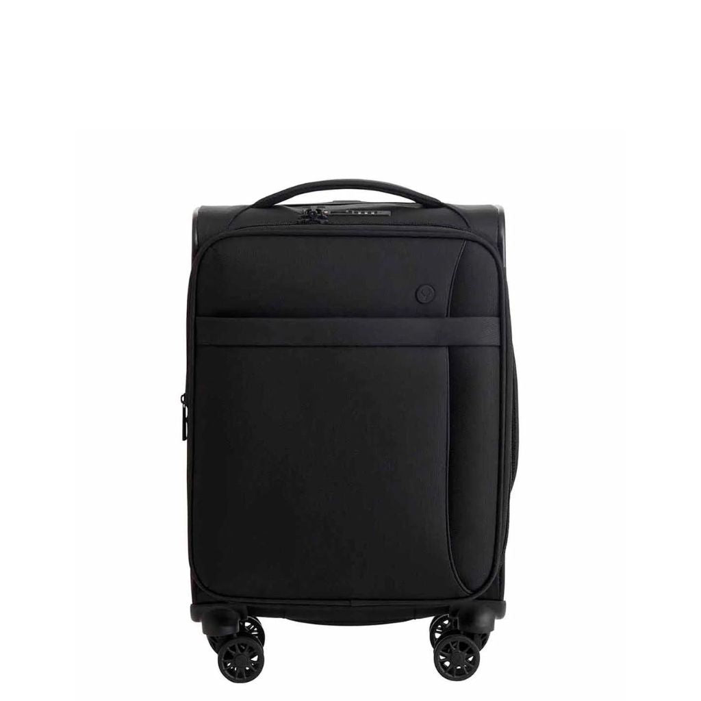 Antler Prestwick 55cm Carry On Softsided Luggage - Black - Love Luggage