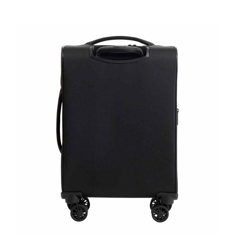 Antler Prestwick 55cm Carry On Softsided Luggage - Black - Love Luggage