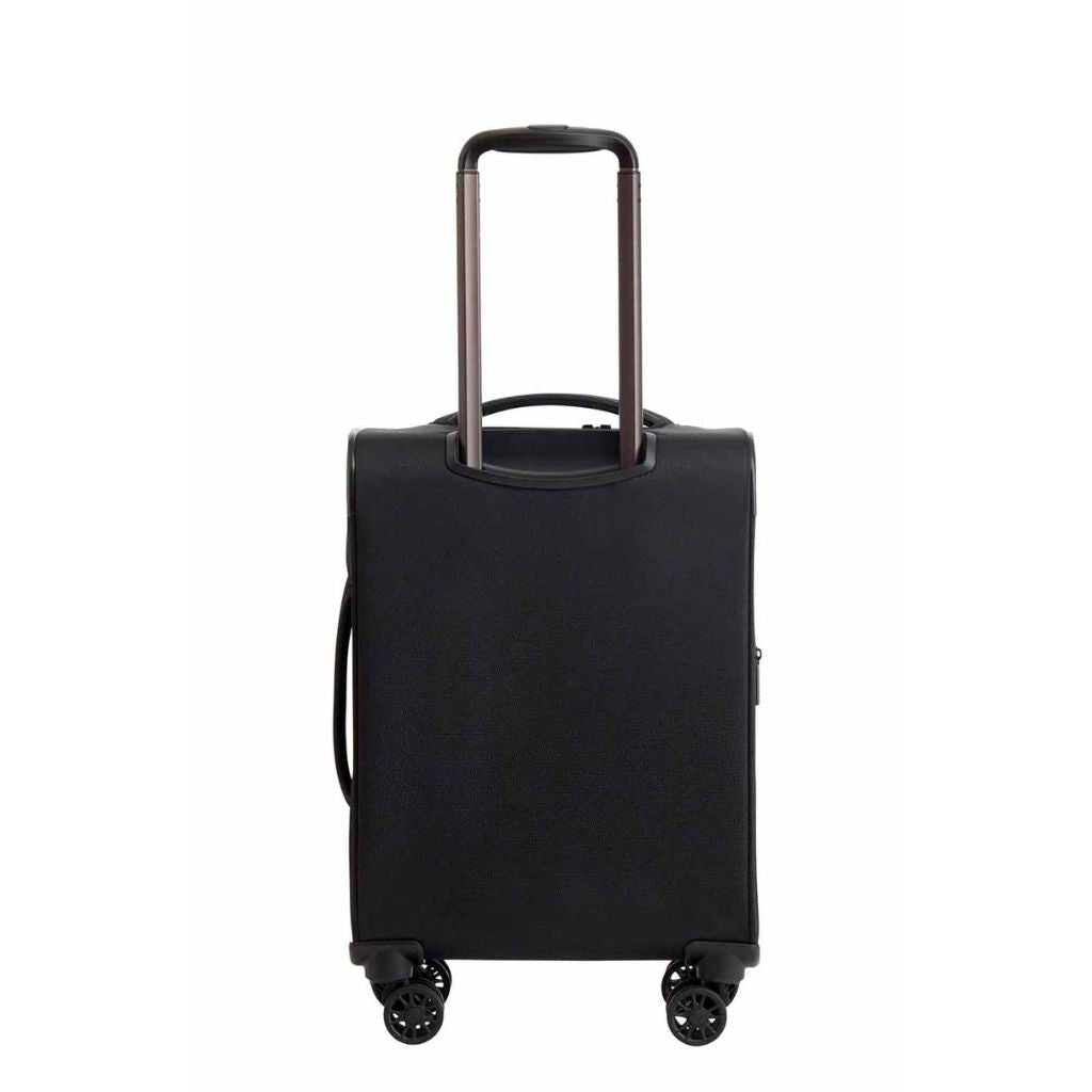 Antler Prestwick 55cm Carry On Softsided Luggage - Black - Love Luggage
