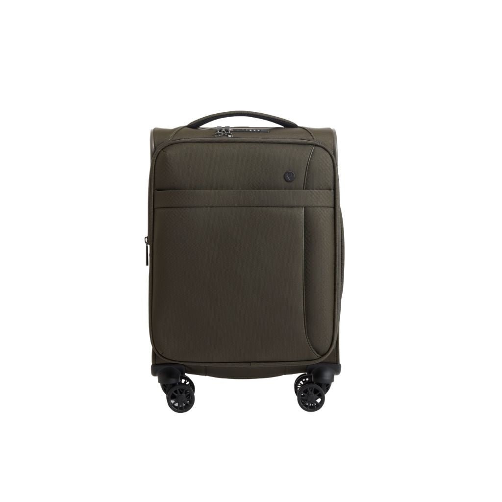 Antler Prestwick 55cm Carry On Softsided Luggage - Khaki - Love Luggage