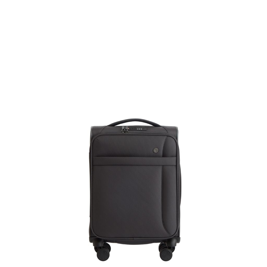 Antler Prestwick 55cm Carry On Softsided Luggage - Navy - Love Luggage