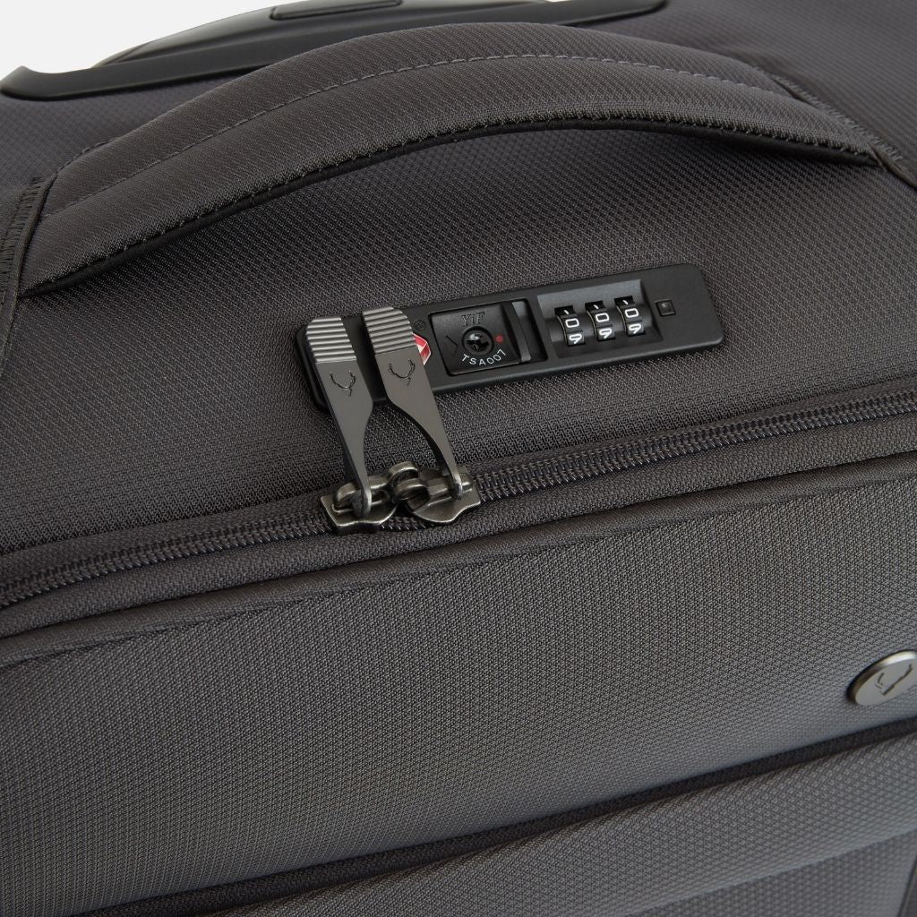 Antler Prestwick 55cm Carry On Softsided Luggage - Navy - Love Luggage