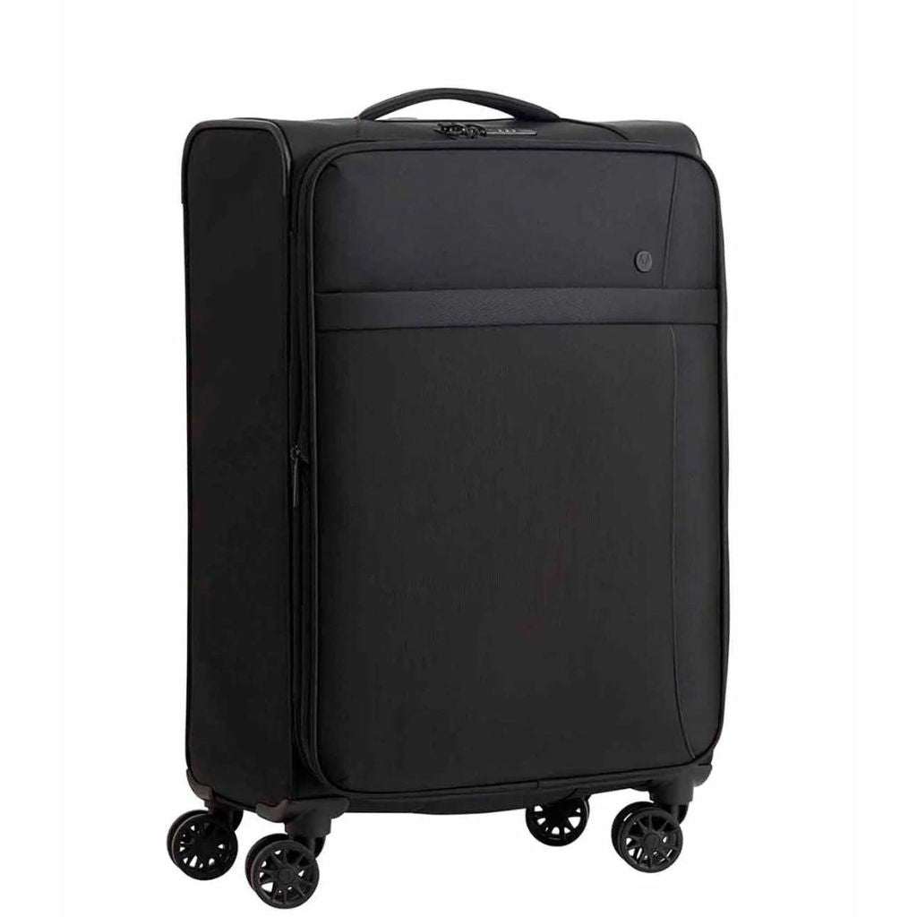 Antler Prestwick 71cm Medium Softsided Luggage - Black - Love Luggage