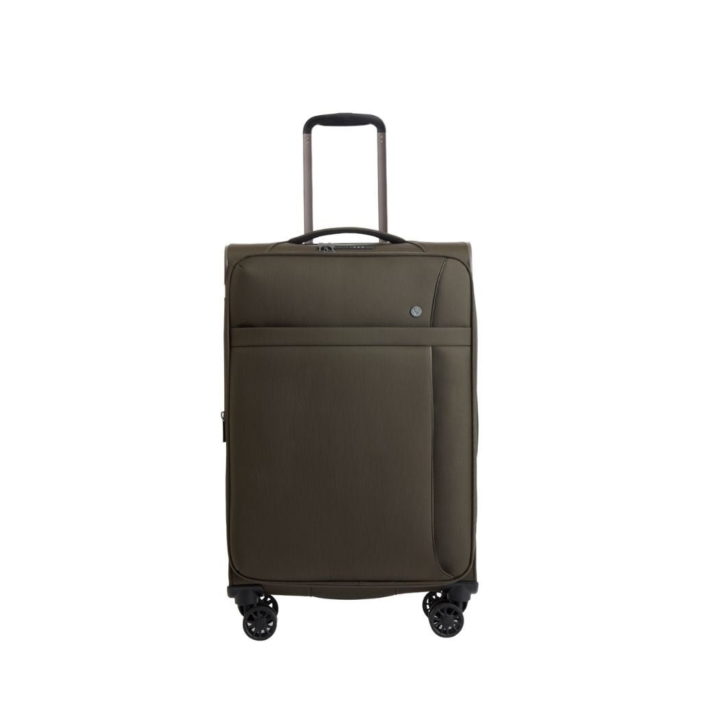 Antler Prestwick 71cm Medium Softsided Luggage - Khaki - Love Luggage