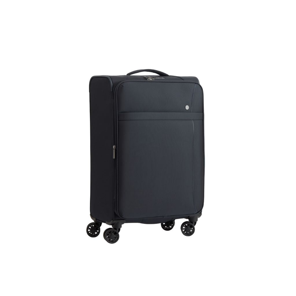 Antler Prestwick 71cm Medium Softsided Luggage - Navy - Love Luggage