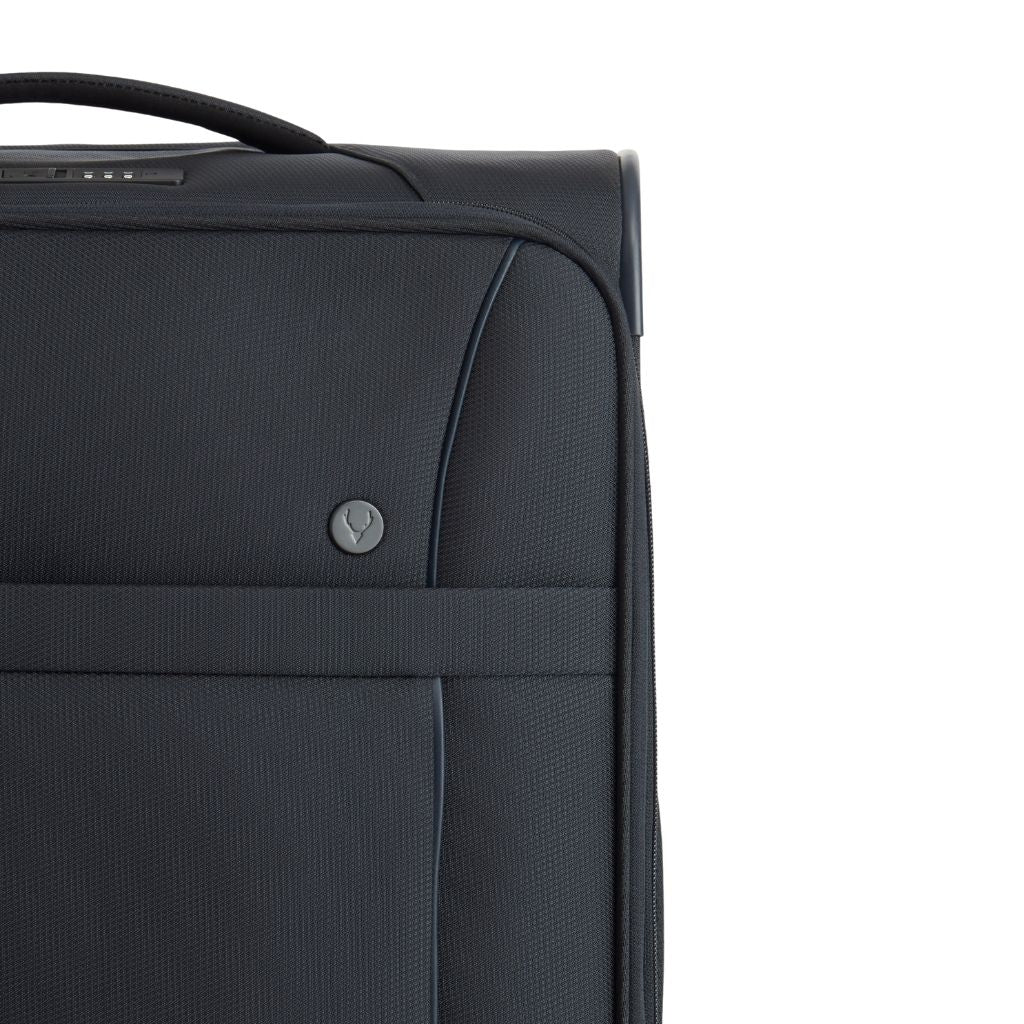Antler Prestwick 71cm Medium Softsided Luggage - Navy - Love Luggage