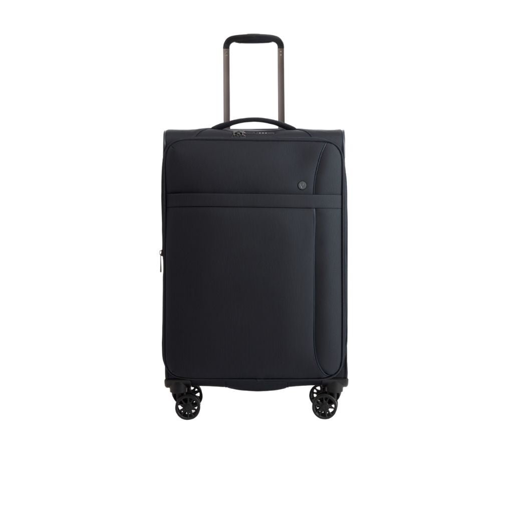 Antler Prestwick 71cm Medium Softsided Luggage - Navy - Love Luggage