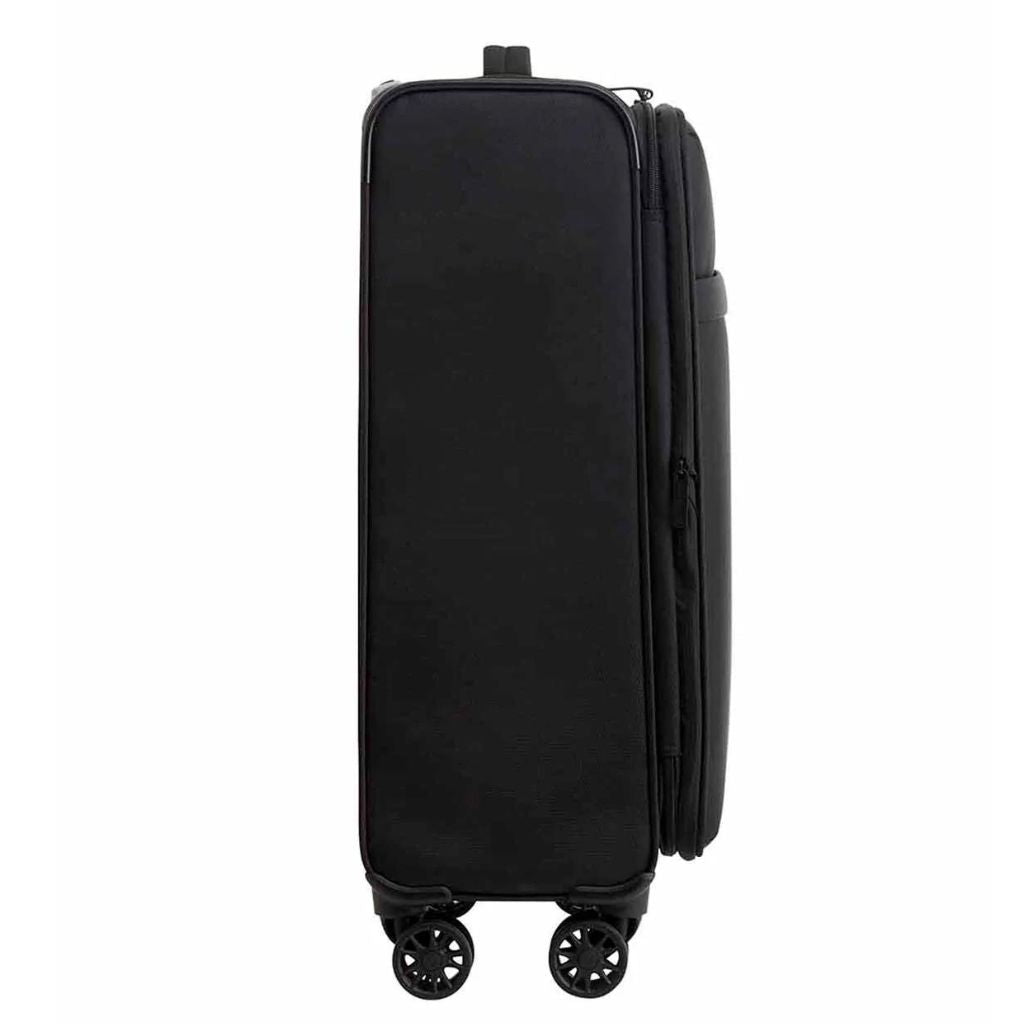 Antler Prestwick 83cm Large Softsided Luggage - Black - Love Luggage
