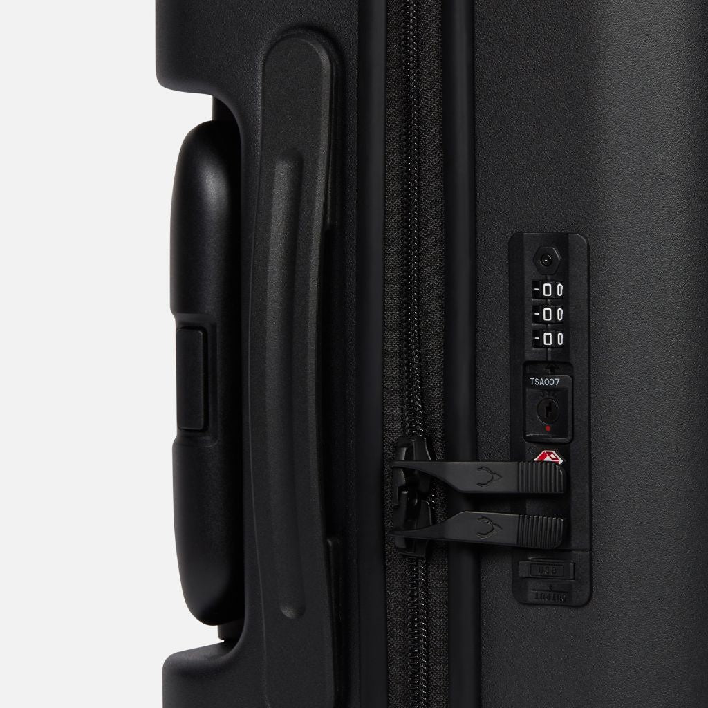 Antler Stamford 2 55cm Carry On Hardsided Luggage - Black - Love Luggage