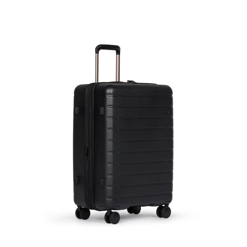 Antler Stamford 2 68cm Medium Hardsided Luggage - Black - Love Luggage