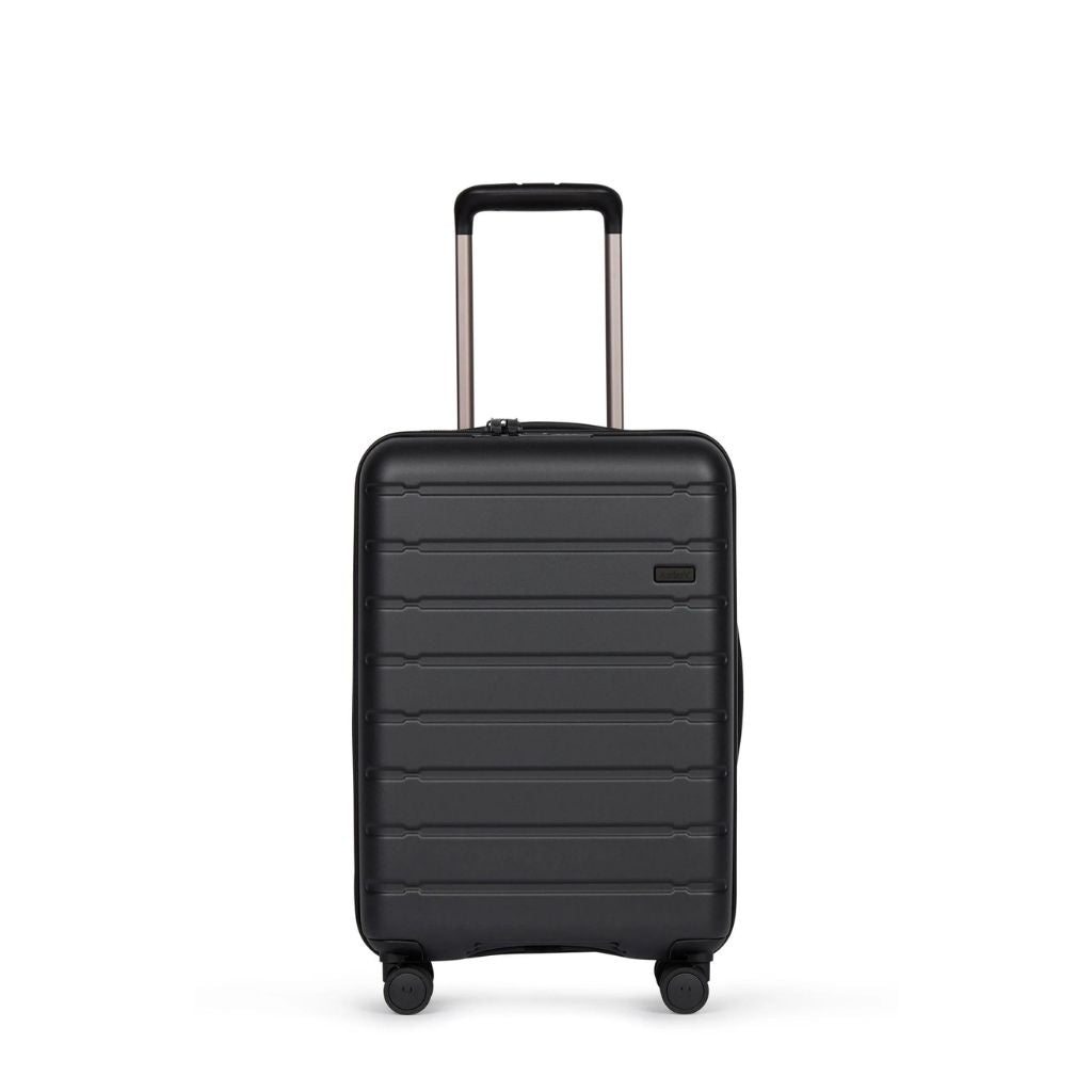 Antler Stamford 55cm Carry On Hardsided Luggage - Black - Love Luggage