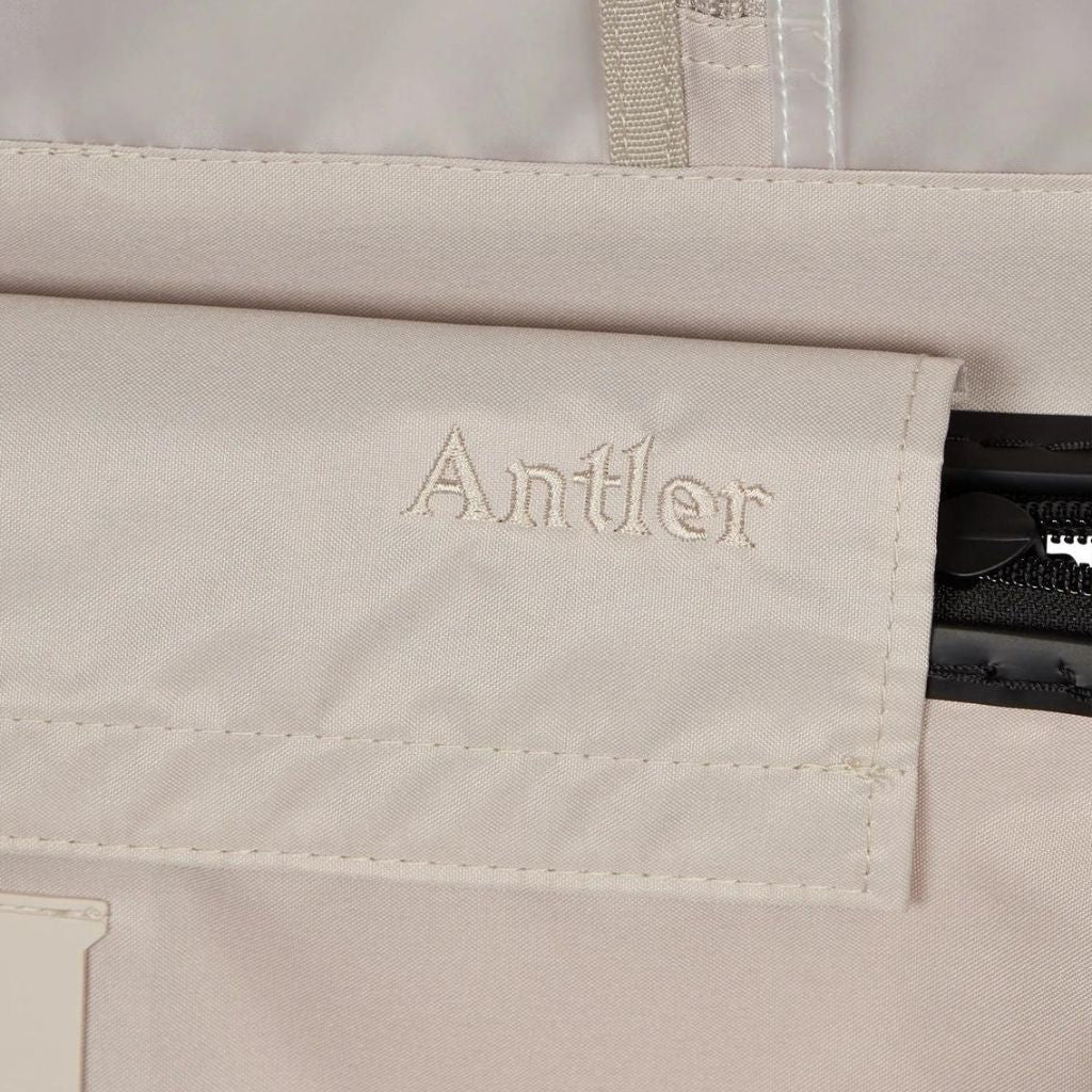 Antler Stamford 55cm Carry On Hardsided Luggage - Putty - Love Luggage