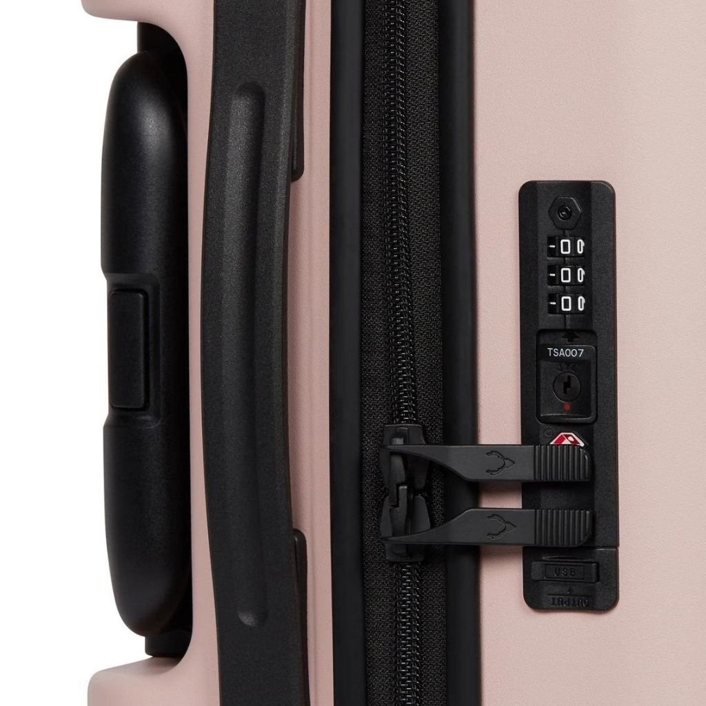 Antler Stamford 55cm Carry On Hardsided Luggage - Putty - Love Luggage