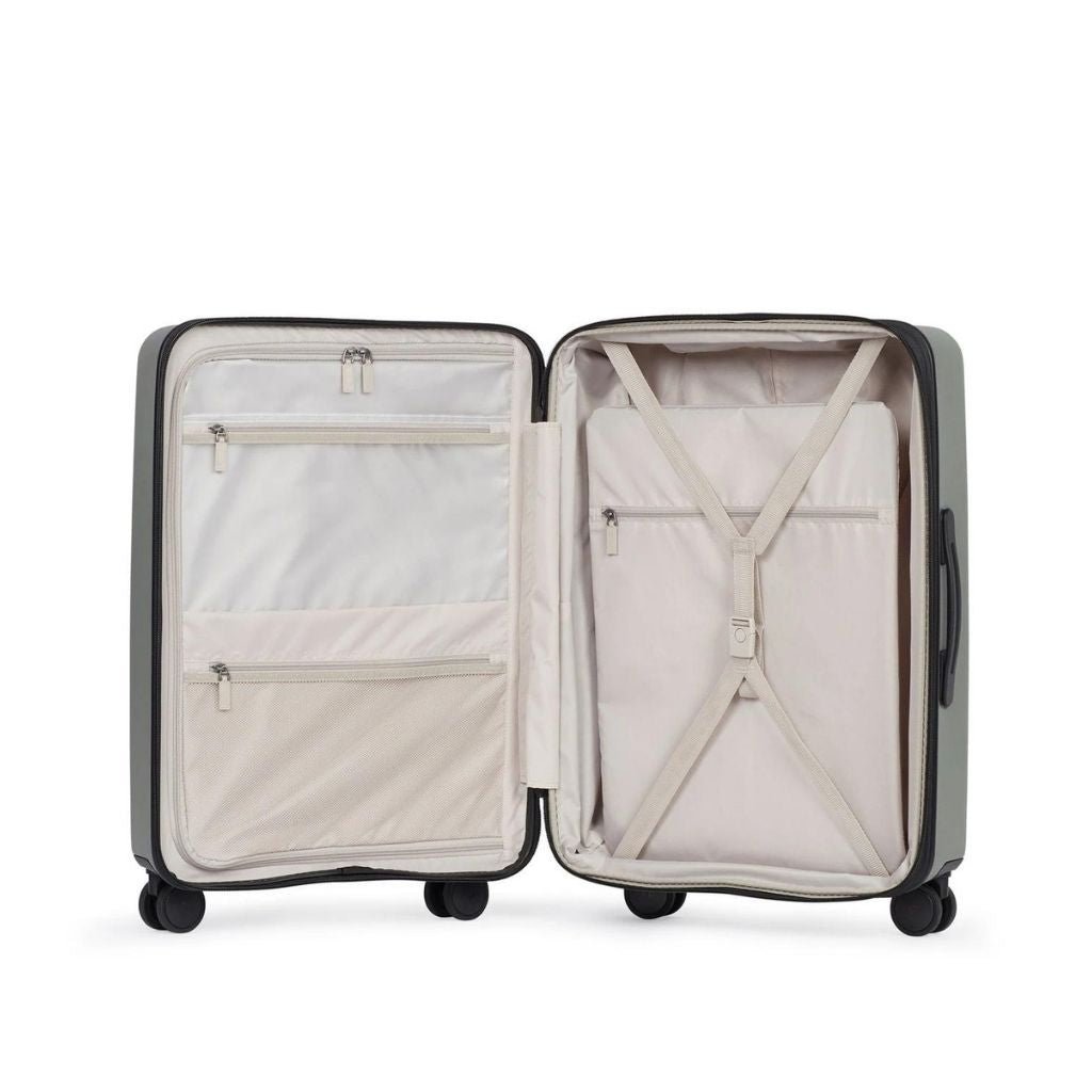 Antler Stamford 68cm Medium Hardsided Luggage - Khaki - Love Luggage