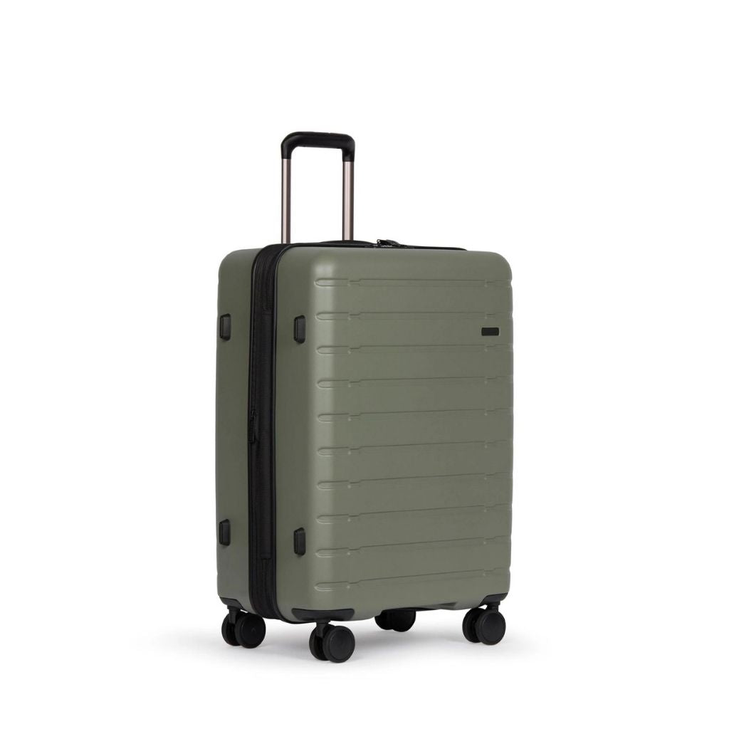 Antler Stamford 68cm Medium Hardsided Luggage - Khaki - Love Luggage