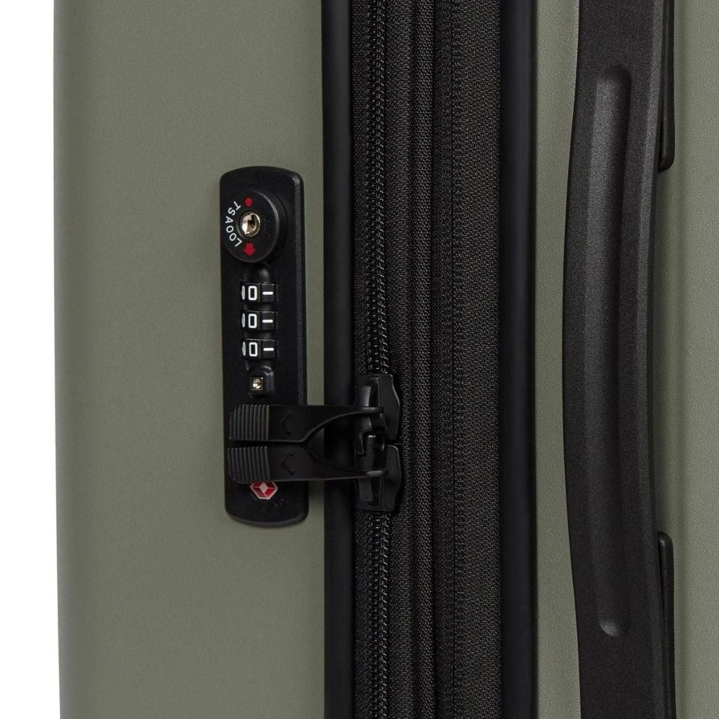 Antler Stamford 68cm Medium Hardsided Luggage - Khaki - Love Luggage