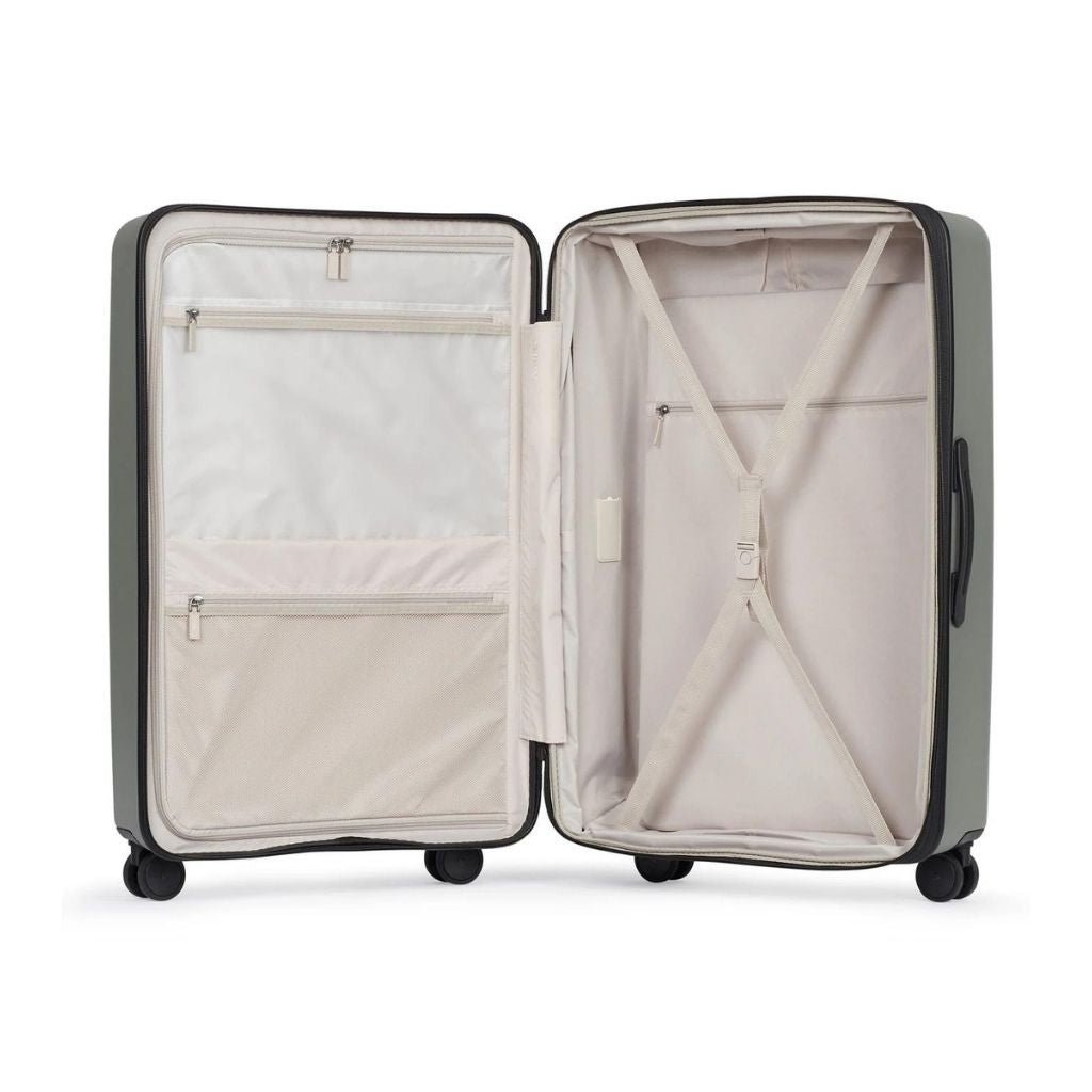 Antler Stamford 81cm Large Hardsided Luggage - Khaki - Love Luggage