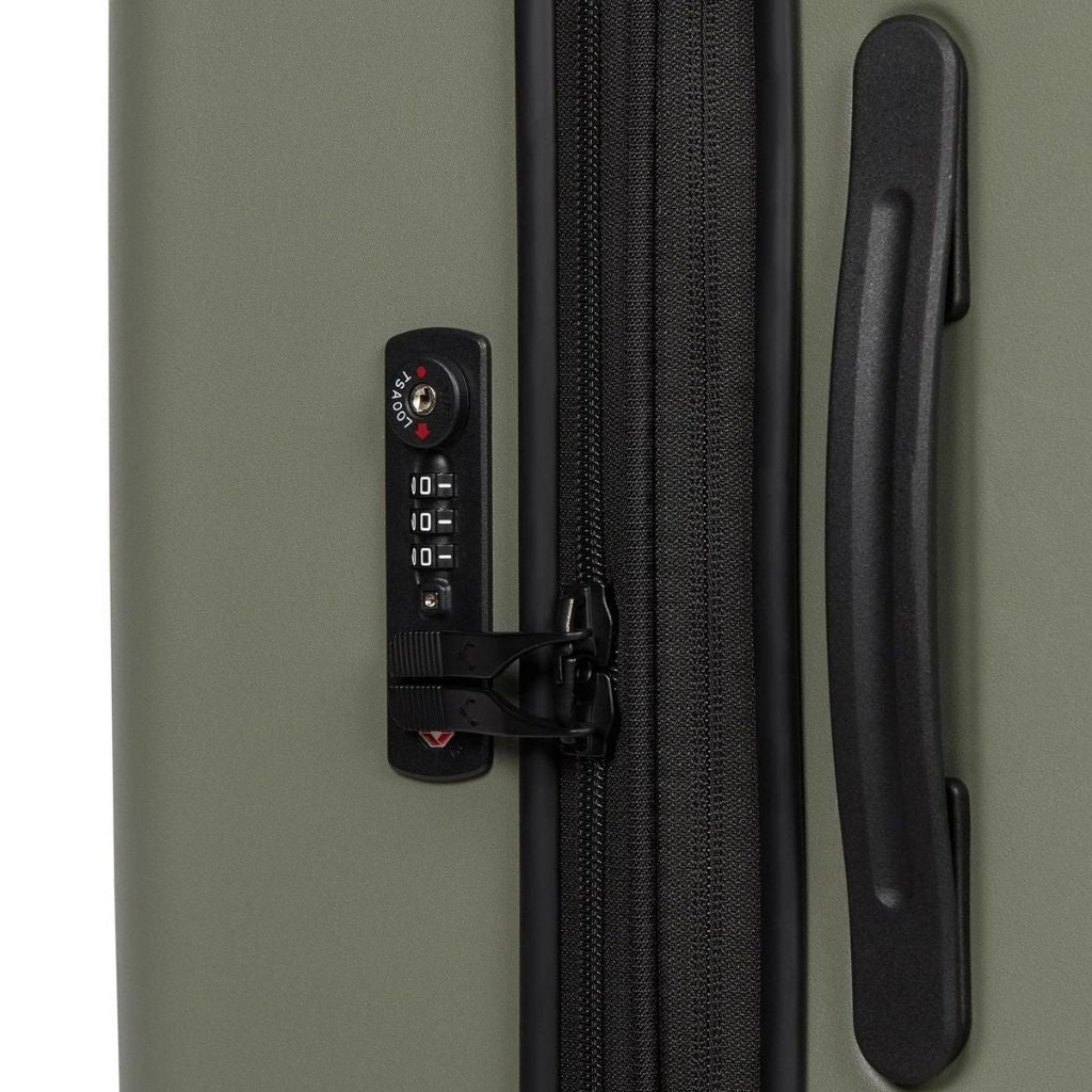 Antler Stamford 81cm Large Hardsided Luggage - Khaki - Love Luggage