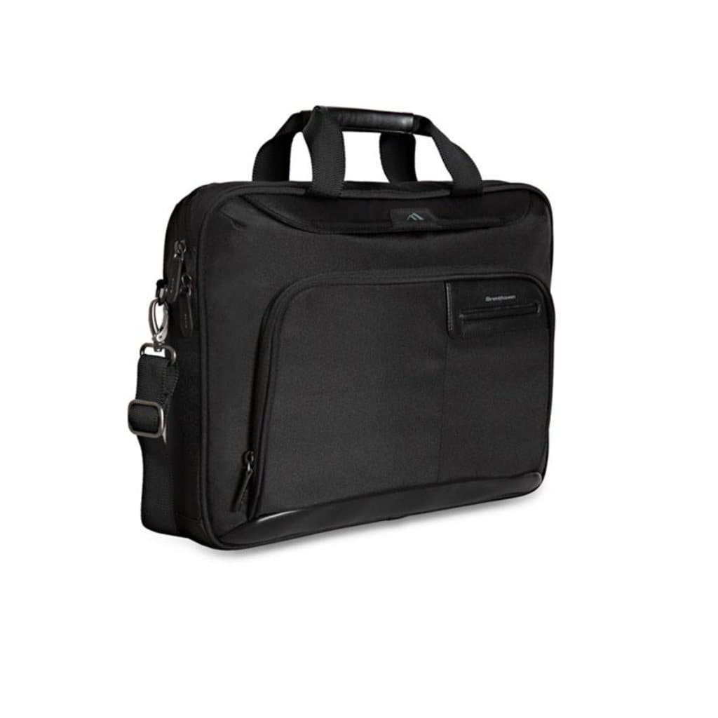 Brenthaven Elliot 15" Slim Brief - Black - Love Luggage