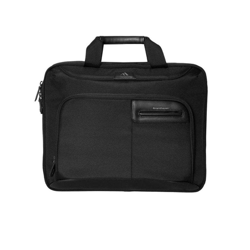 Brenthaven Elliot 15" Slim Brief - Black - Love Luggage