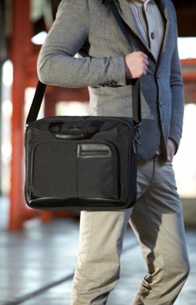 Brenthaven Elliot 15" Slim Brief - Black - Love Luggage