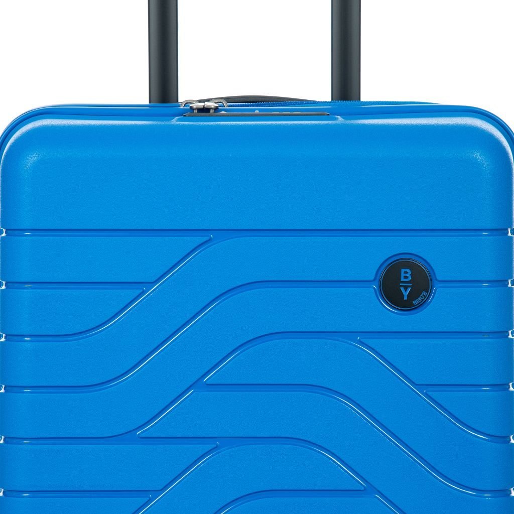 Bric's B|Y Ulisse Carry On 55cm Hardsided Spinner Suitcase Electric Blue - Love Luggage