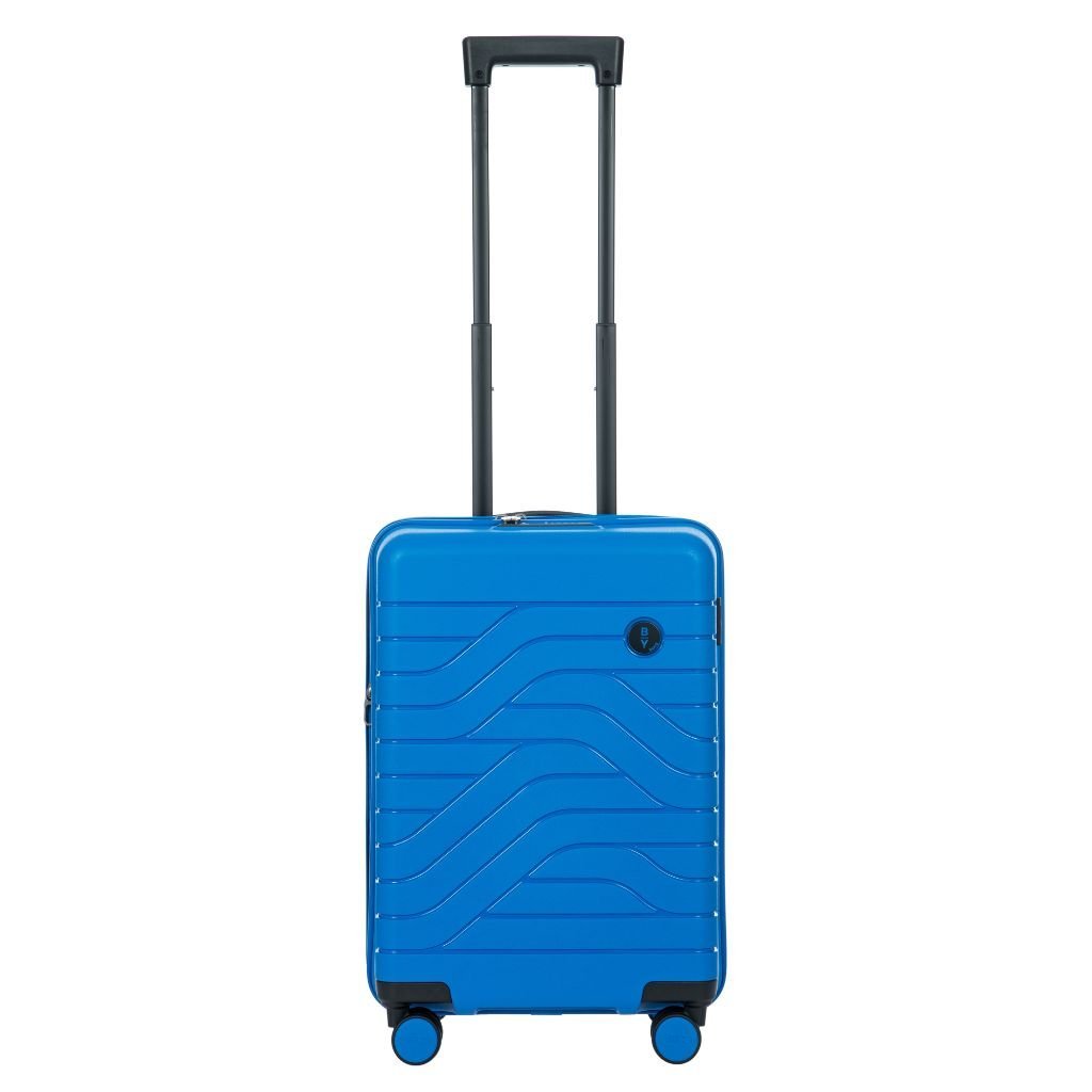 Bric's B|Y Ulisse Carry On 55cm Hardsided Spinner Suitcase Electric Blue - Love Luggage