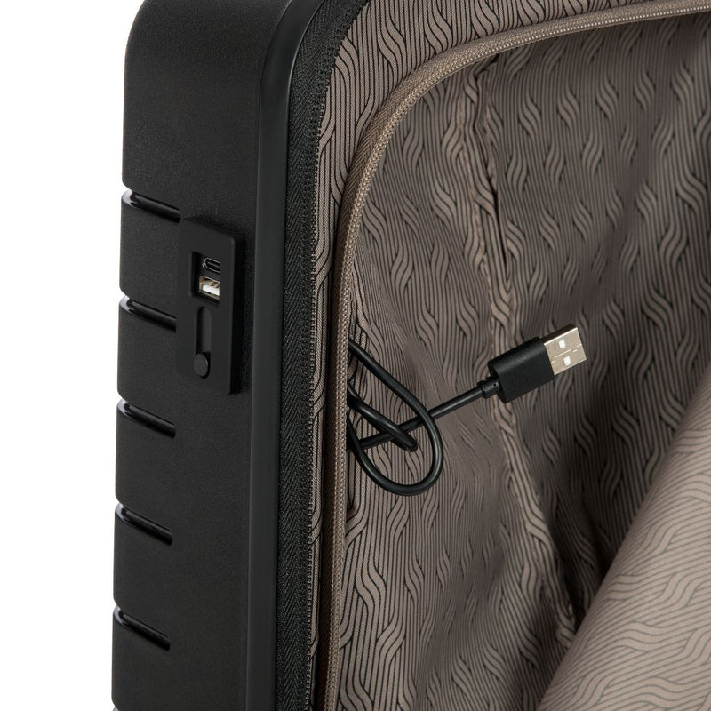 Bric's B|Y Ulisse Carry On 55cm Hardsided Spinner Suitcase Electric Blue - Love Luggage