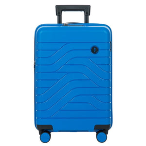 Bric's B|Y Ulisse Carry On 55cm Hardsided Spinner Suitcase Electric Blue - Love Luggage