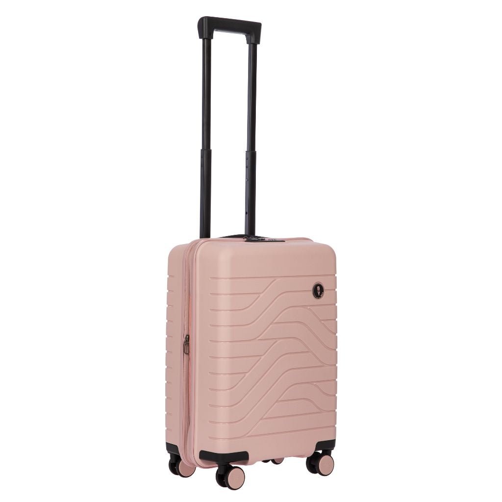 Bric's B|Y Ulisse Carry On 55cm Hardsided Spinner Suitcase Pearl Pink - Love Luggage