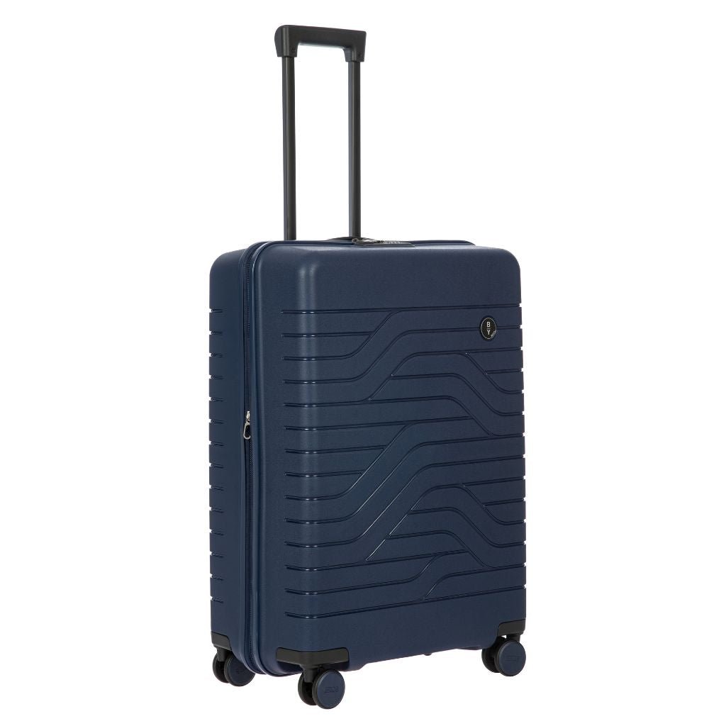 Bric's B|Y Ulisse Medium 71cm Hardsided Spinner Suitcase Ocean Blue - Love Luggage