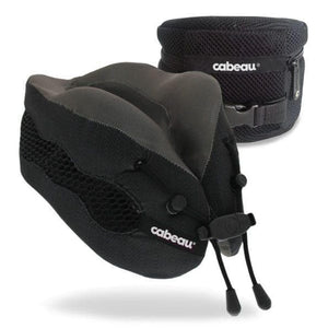 Cabeau Evolution Cool 2.0 Memory Foam Neck Travel Pillow - Black - Love Luggage