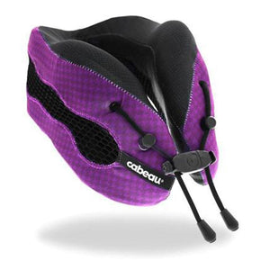 Cabeau Evolution Cool 2.0 Memory Foam Neck Travel Pillow - Purple - Love Luggage