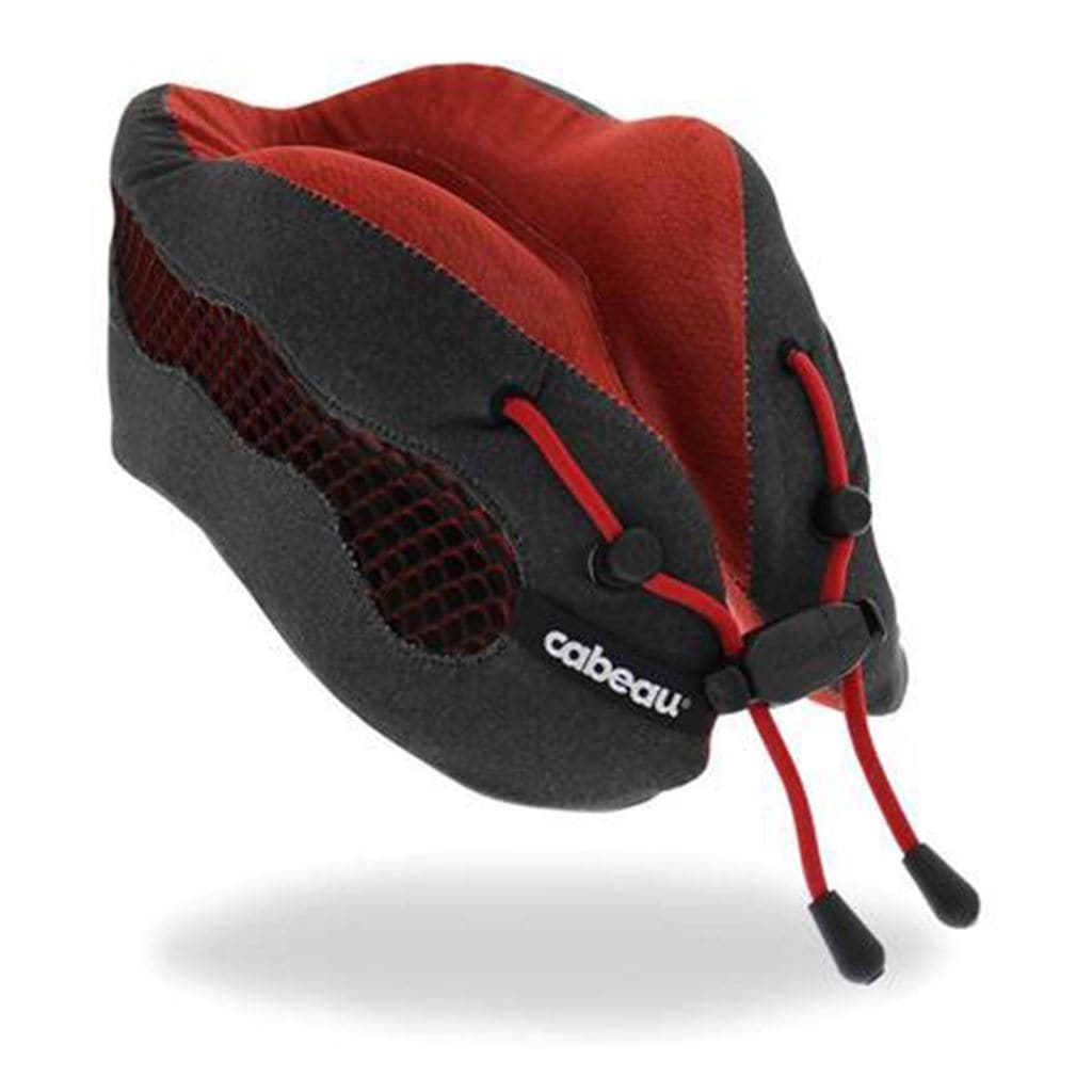 Cabeau Evolution Cool 2.0 Memory Foam Neck Travel Pillow - Red - Love Luggage