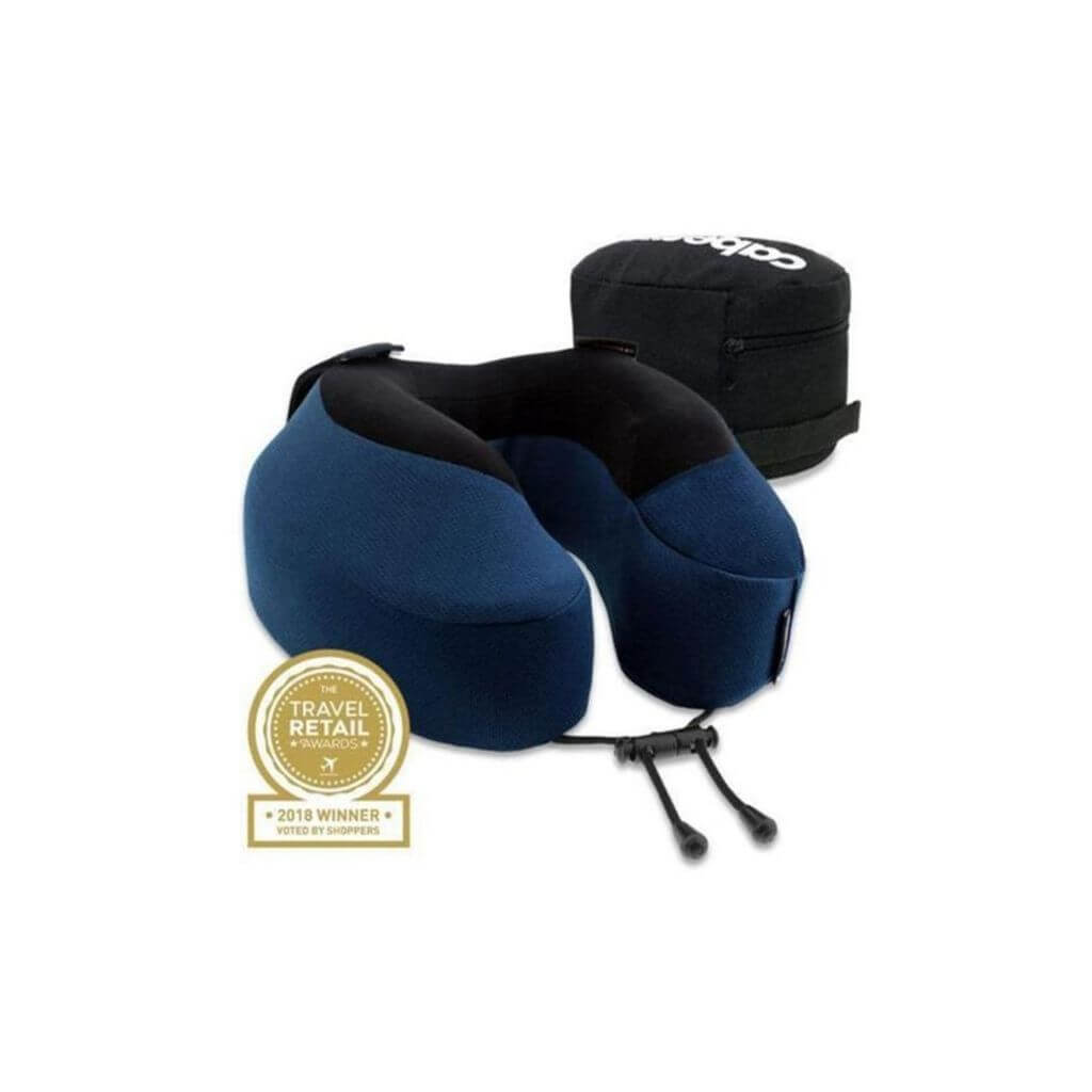 Cabeau Evolution® S3 Memory Foam Neck Travel Pillow Indigo Blue - Love Luggage