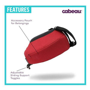 Cabeau Evolution® S3 Memory Foam Neck Travel Pillow Jet Black - Love Luggage