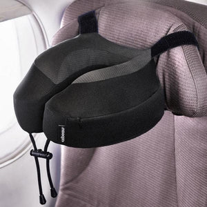 Cabeau Evolution® S3 Memory Foam Neck Travel Pillow Jet Black - Love Luggage