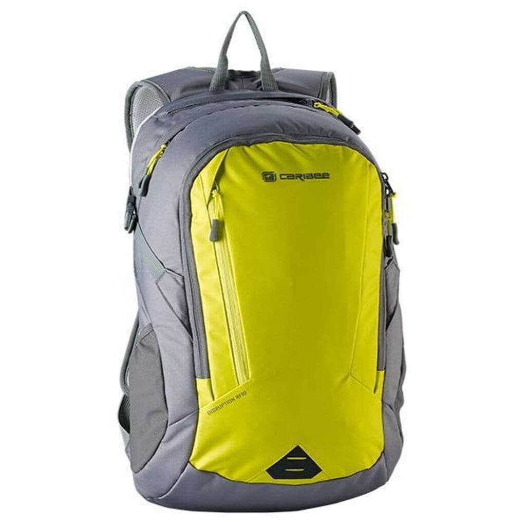 Caribee Disruption 28L RFID Backpack - Sulphur Spring/Grey - Love Luggage