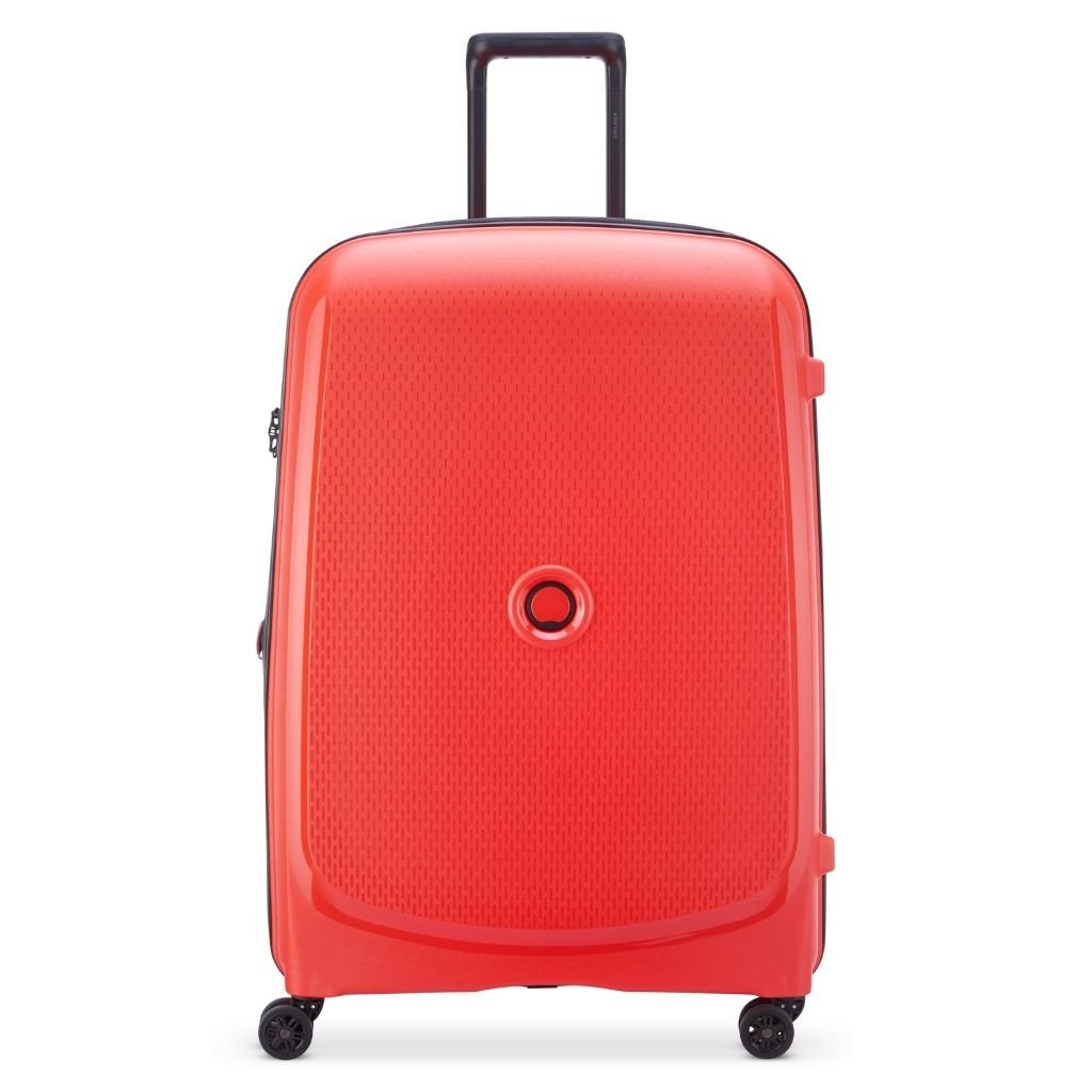 Delsey Belmont Plus 71cm Medium Luggage Faded Red - Love Luggage
