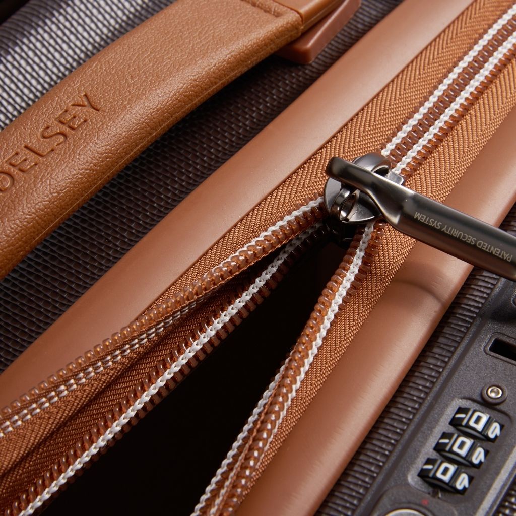 Delsey Chatelet Air 2.0 55cm Carry On Luggage - Chocolate - Love Luggage